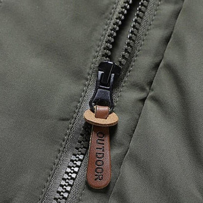Men's Insulated Fleece Jacket with Secure Zip Pockets
