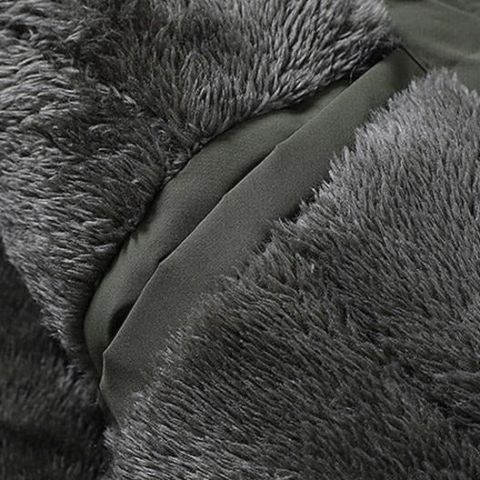 Men's Insulated Fleece Jacket with Secure Zip Pockets