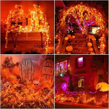 Enchanting Solar LED String Lights for Your Garden