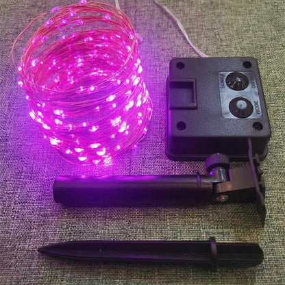 Enchanting Solar LED String Lights for Your Garden