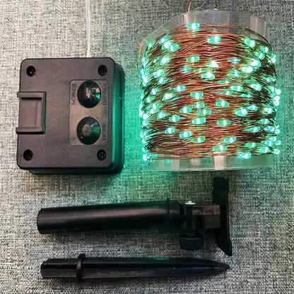 Enchanting Solar LED String Lights for Your Garden