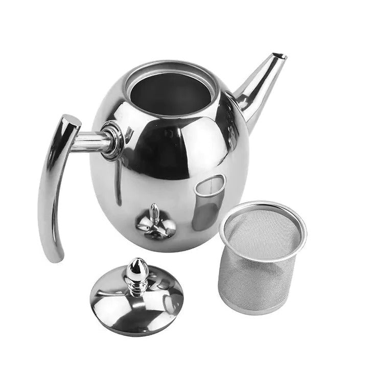 Sleek Stainless Steel Teapot for a Perfect Brew