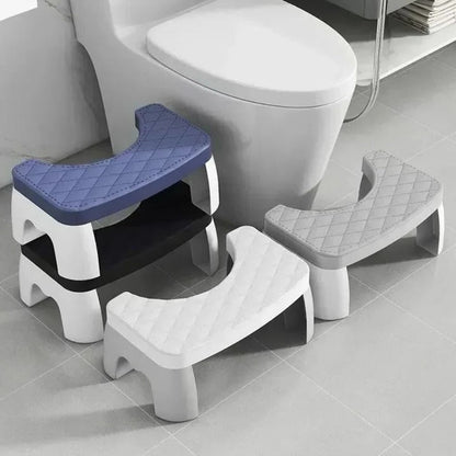 Compact Non-Slip Bathroom Squat Support Stool
