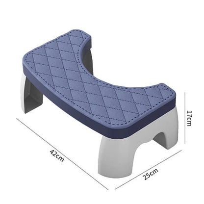 Compact Non-Slip Bathroom Squat Support Stool