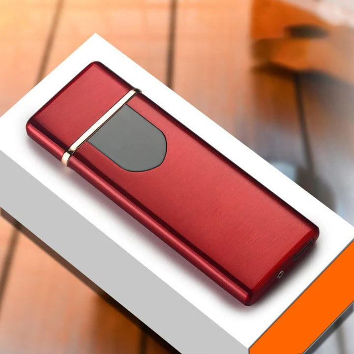 Portable USB Rechargeable Electric Lighter with Windproof Arc