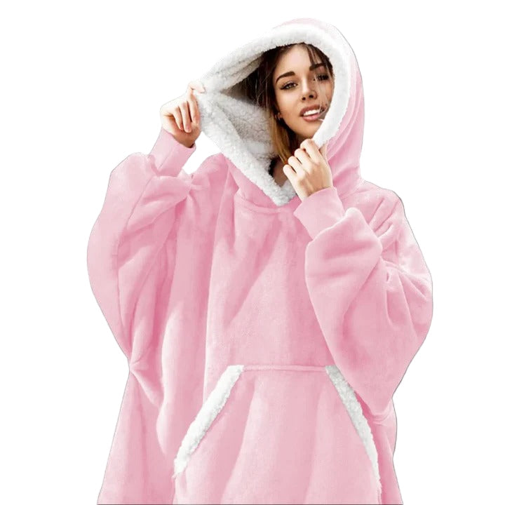 Extra-Large Cozy Wearable Blanket for Adults