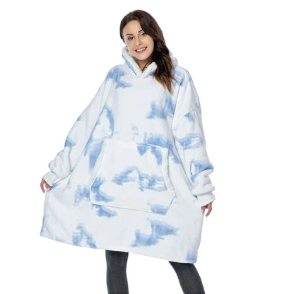 Extra-Large Cozy Wearable Blanket for Adults