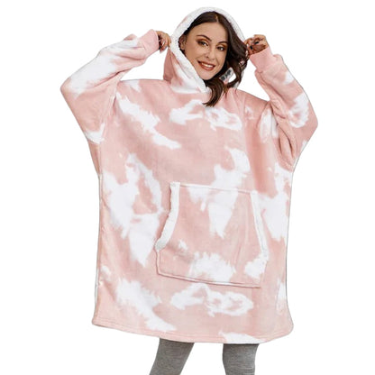 Extra-Large Cozy Wearable Blanket for Adults