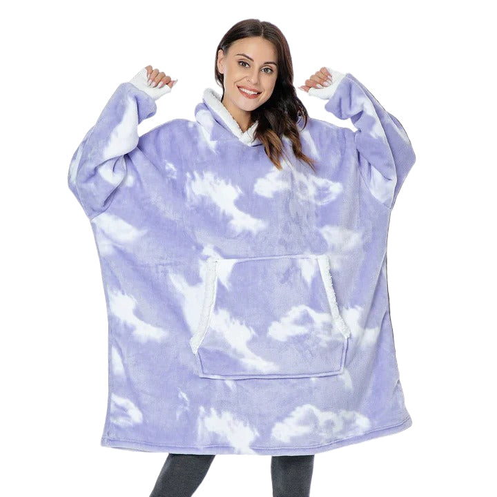 Extra-Large Cozy Wearable Blanket for Adults
