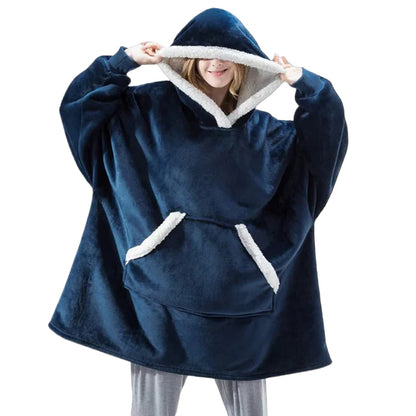 Extra-Large Cozy Wearable Blanket for Adults