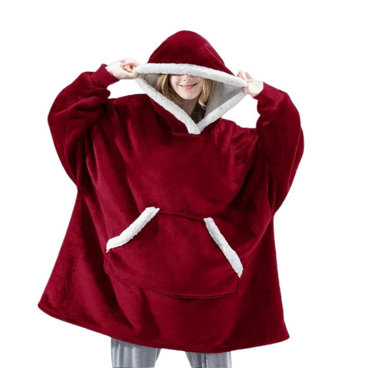 Extra-Large Cozy Wearable Blanket for Adults