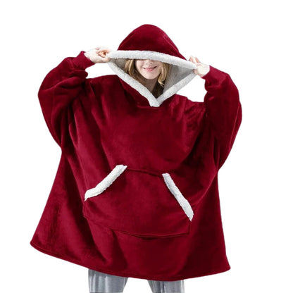 Extra-Large Cozy Wearable Blanket for Adults