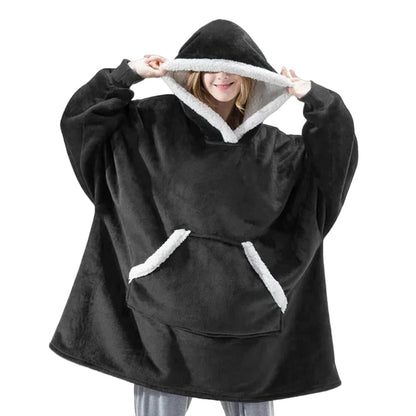 Extra-Large Cozy Wearable Blanket for Adults