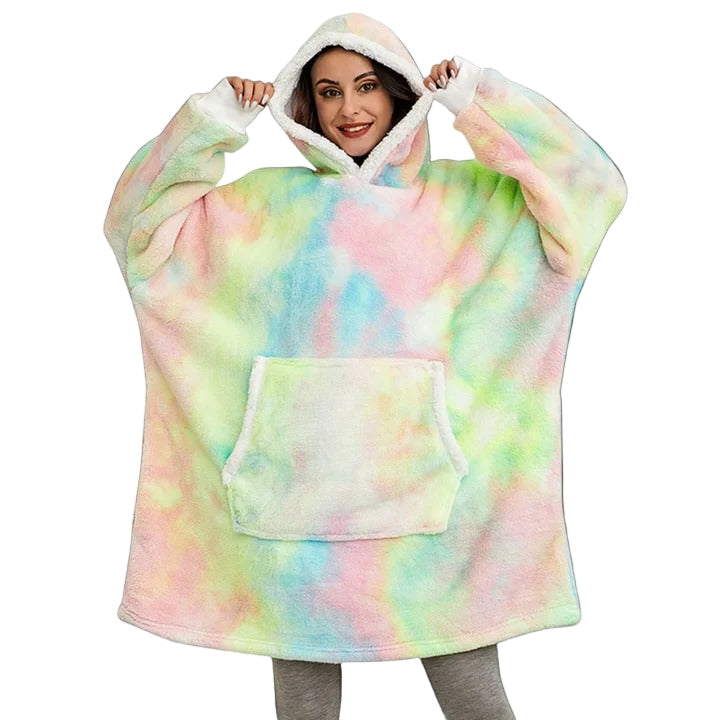 Extra-Large Cozy Wearable Blanket for Adults