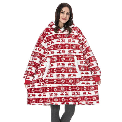 Extra-Large Cozy Wearable Blanket for Adults