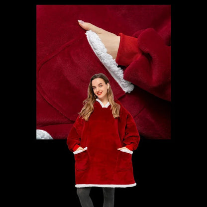 Extra-Large Cozy Wearable Blanket for Adults
