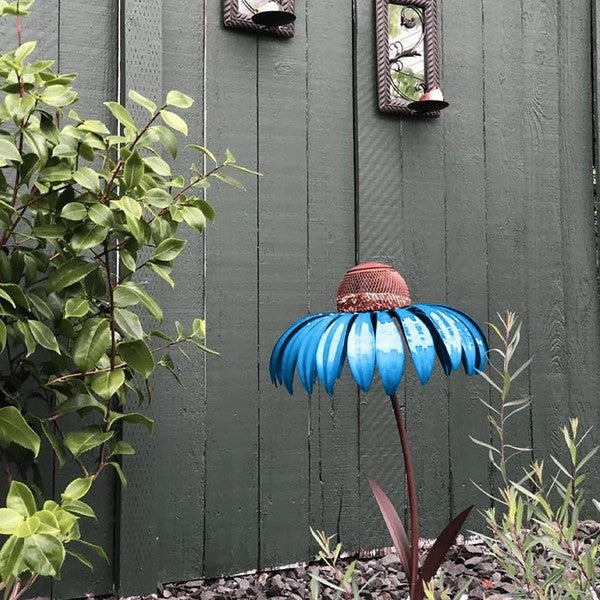 Floral Haven Metal Bird Feeder for Your Garden