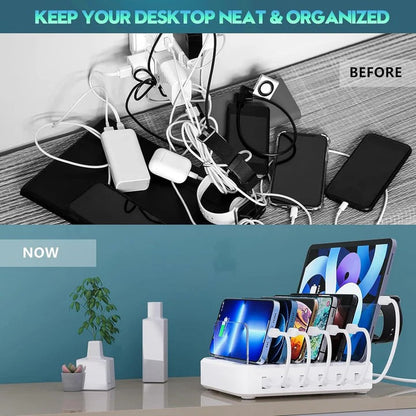 All-in-One USB Charging Hub for Multiple Devices