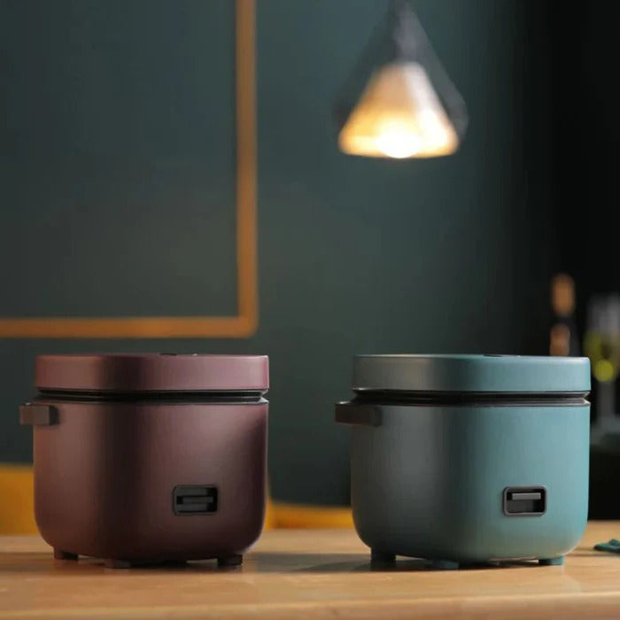 Compact Rice Cooker with Versatile Cooking Functions