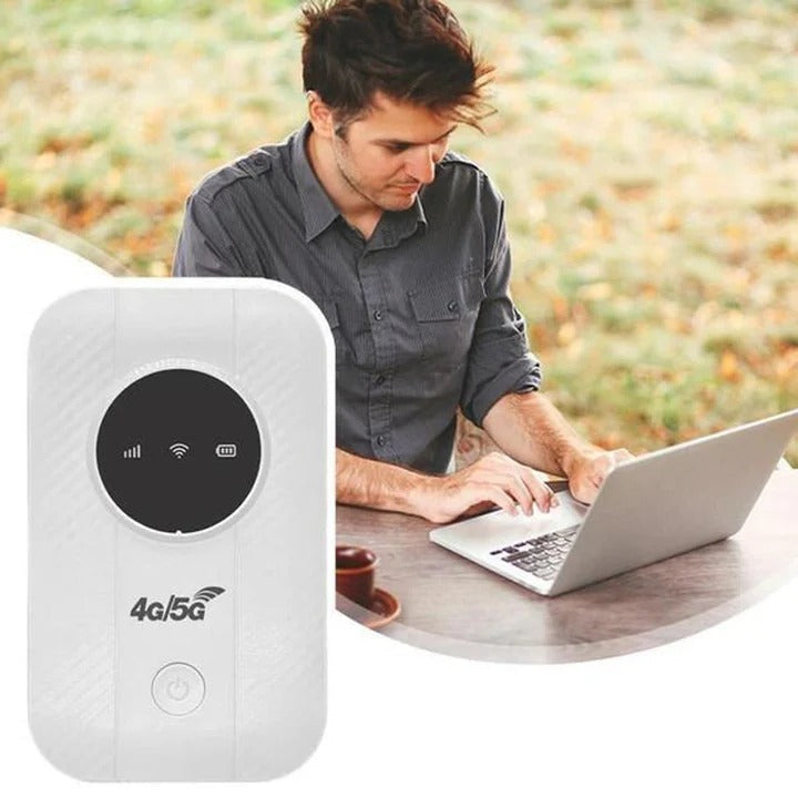 Compact 4G/5G WiFi Router for Seamless Travel Connectivity
