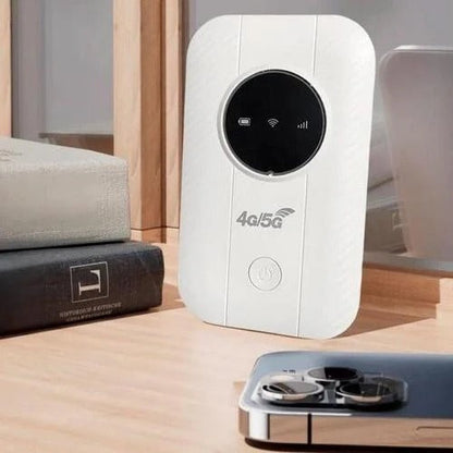 Compact 4G/5G WiFi Router for Seamless Travel Connectivity