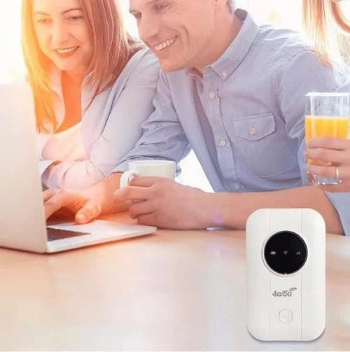 Compact 4G/5G WiFi Router for Seamless Travel Connectivity