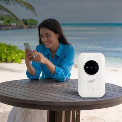 Compact 4G/5G WiFi Router for Seamless Travel Connectivity