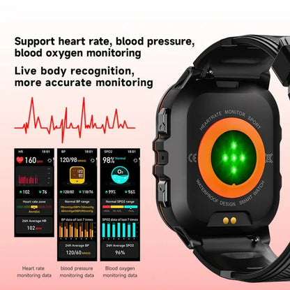 Water-Resistant Sports Smartwatch for Active Lifestyles