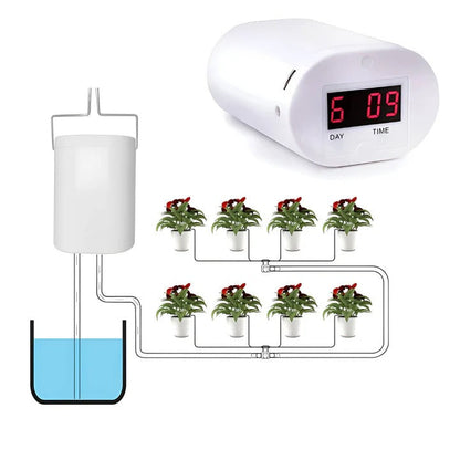 Smart Plant Watering System with Programmable Timer
