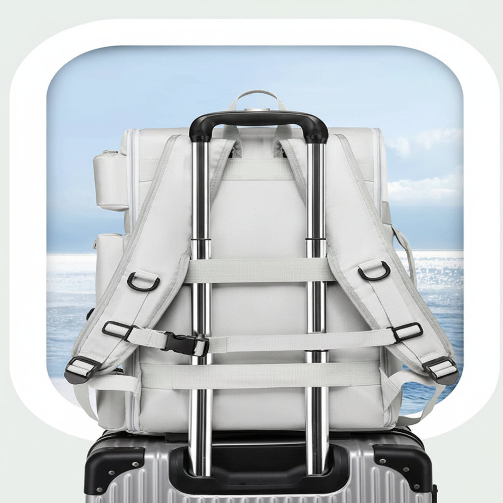 Spacious Water-Resistant Backpack for Travel and Daily Use