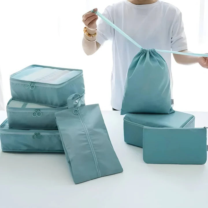 Travel Ready: 7-Piece Packing Organizer Set