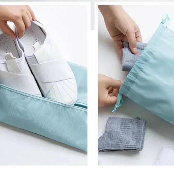 Travel Ready: 7-Piece Packing Organizer Set