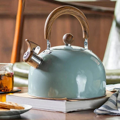 Premium Stainless Steel Whistling Kettle for All Stovetops