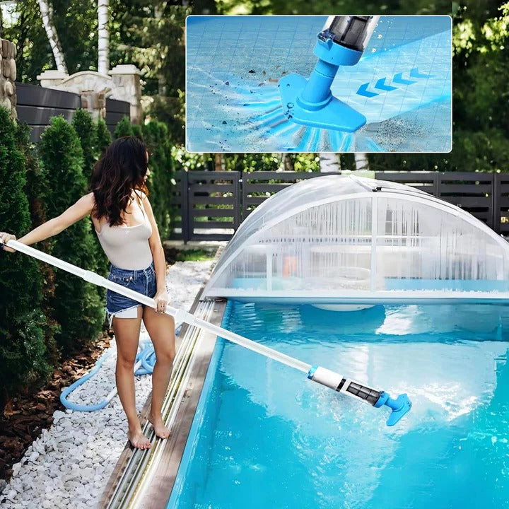 Wireless Pool Cleaner with Versatile Attachments