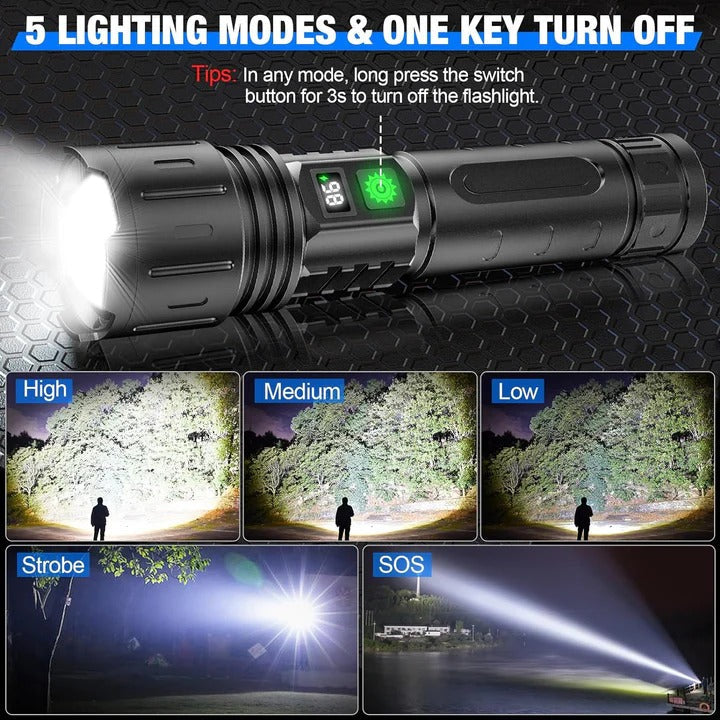 Versatile LED Lantern for Outdoor Adventures