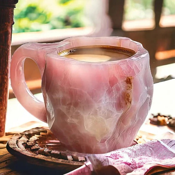 Luxe Crystal Infusion Mug for Coffee and Tea