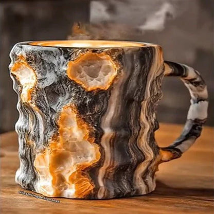 Luxe Crystal Infusion Mug for Coffee and Tea