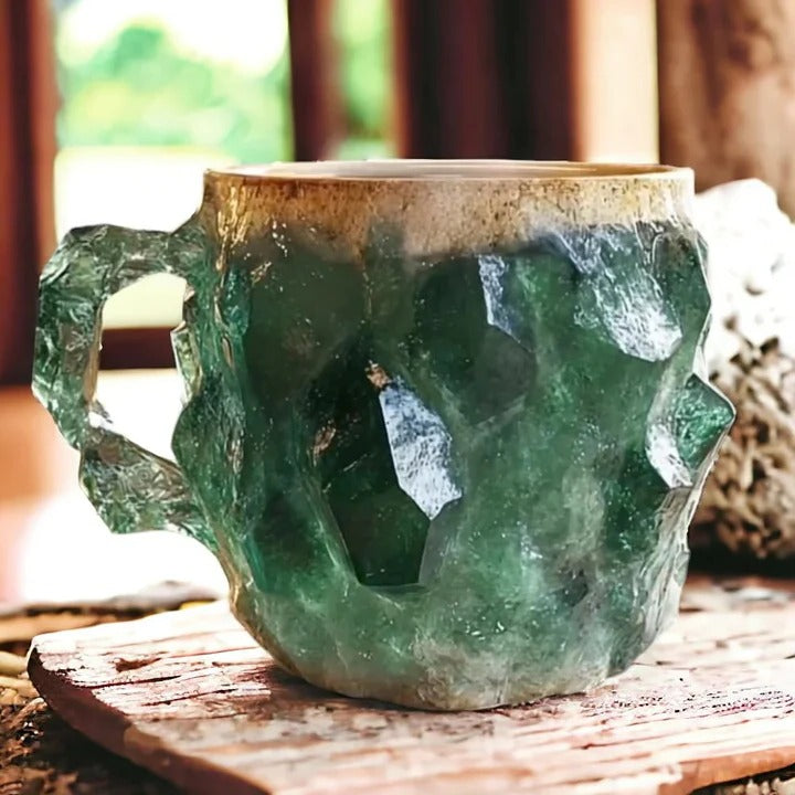 Luxe Crystal Infusion Mug for Coffee and Tea