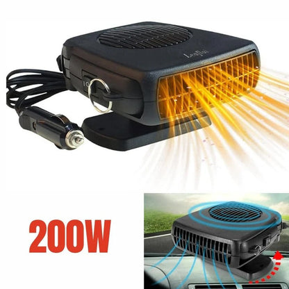 Compact 12V Car Heater and Fan for Efficient Interior Comfort