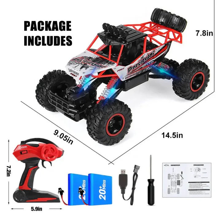 All-Terrain Remote-Controlled Monster Vehicle for Kids