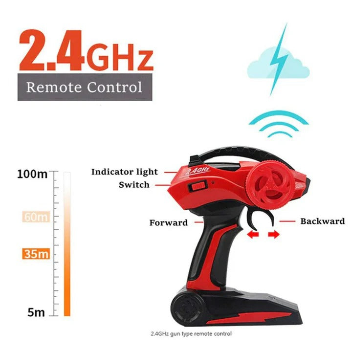 All-Terrain Remote-Controlled Monster Vehicle for Kids