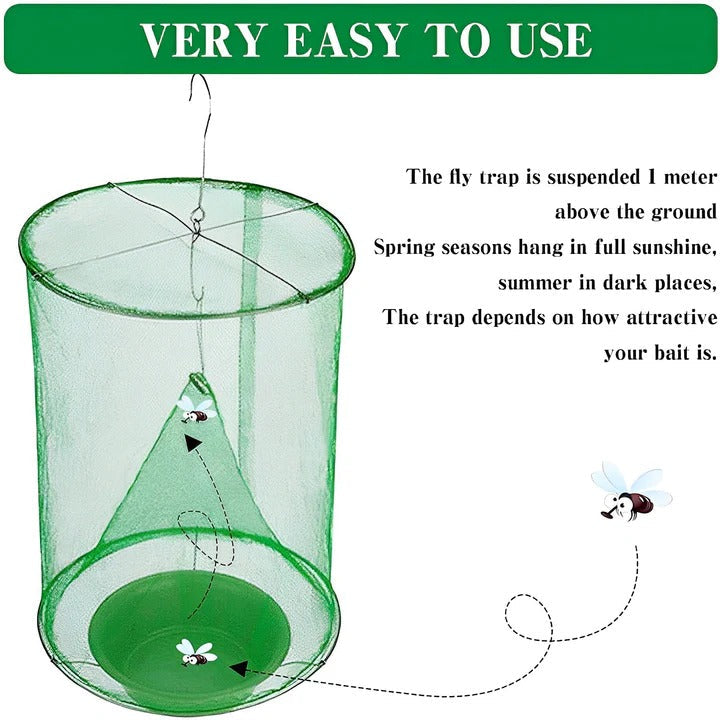 Eco-Friendly Fly Catcher for Gardens and Stables