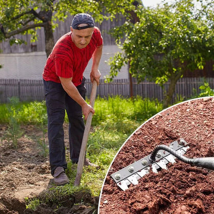 Versatile Garden Rake Head for Efficient Debris Clearance