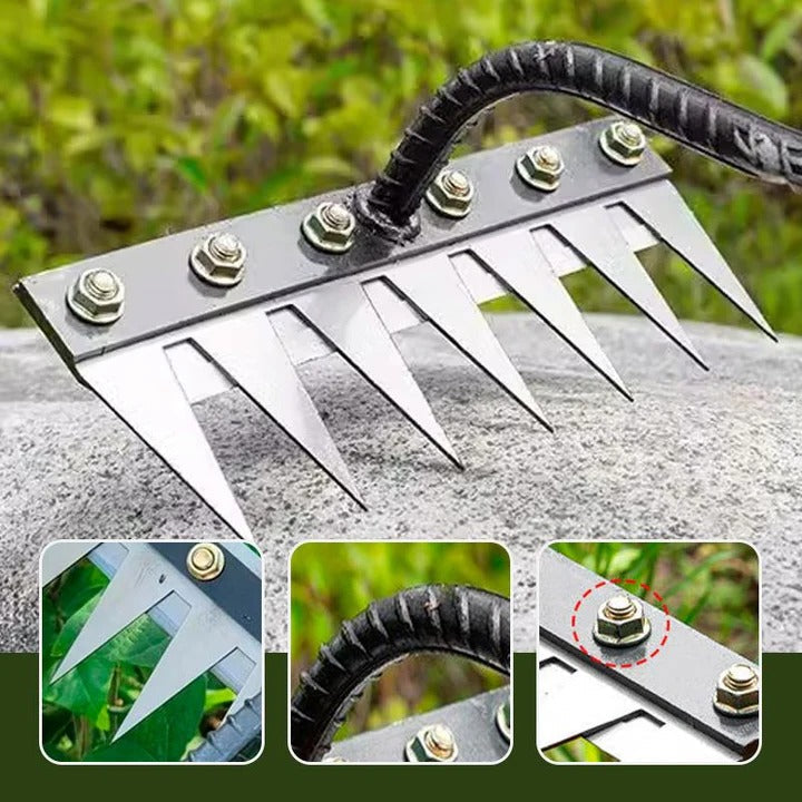 Versatile Garden Rake Head for Efficient Debris Clearance