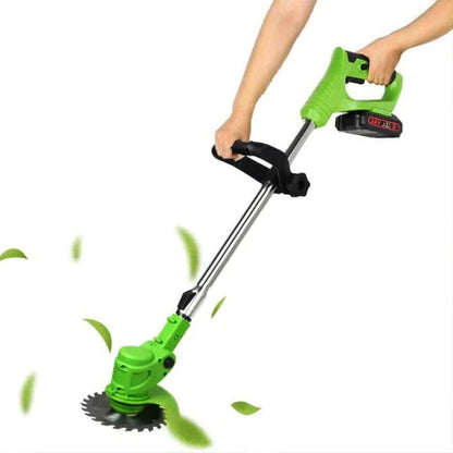 Versatile Cordless Lawn Edger with Adjustable Features