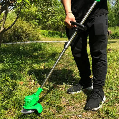 Versatile Cordless Lawn Edger with Adjustable Features