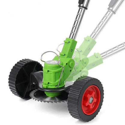 Versatile Cordless Lawn Edger with Adjustable Features