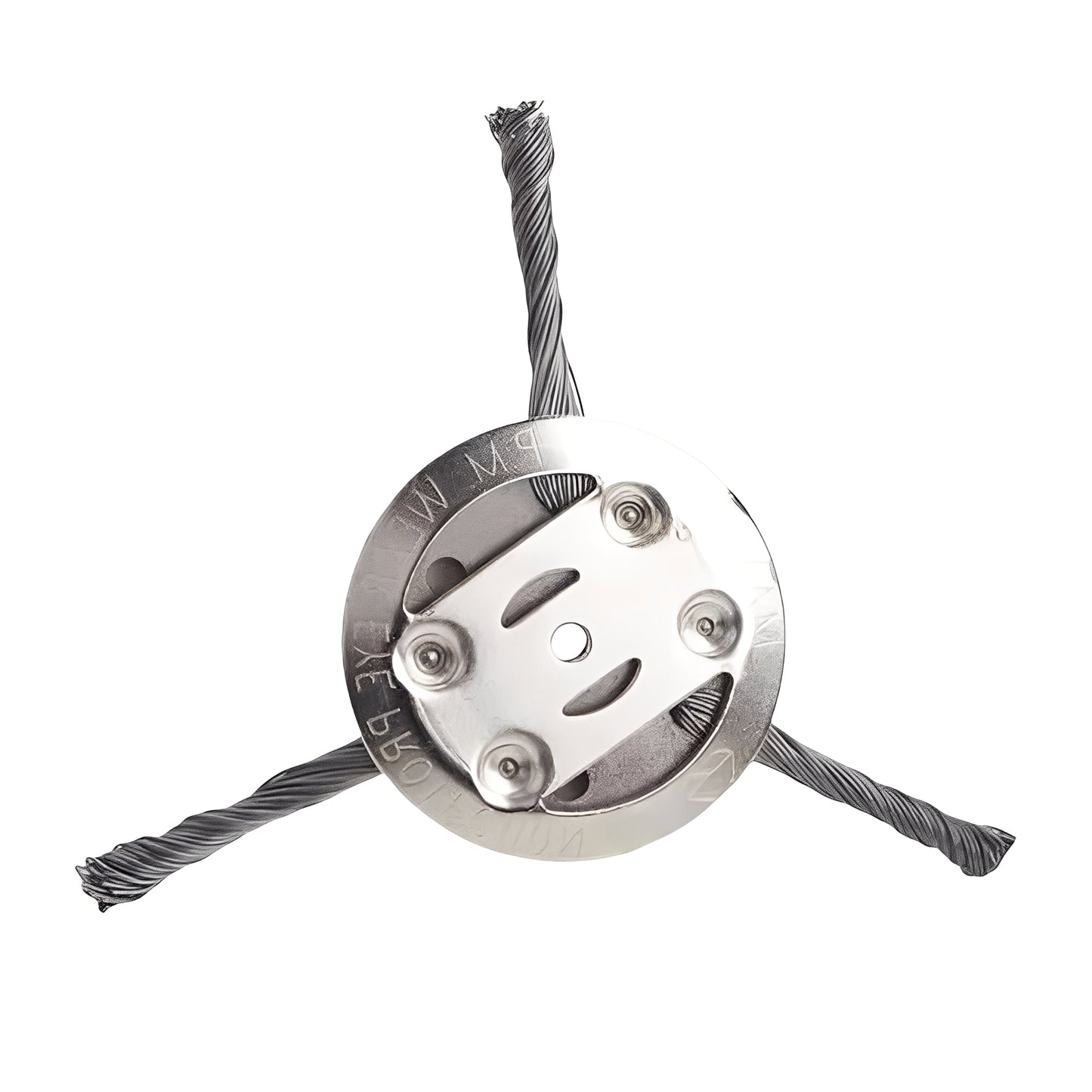 Durable Steel Brush Attachment for Efficient Lawn Care
