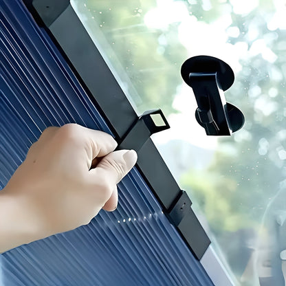 Compact Retractable Sunshade for Vehicle Windows