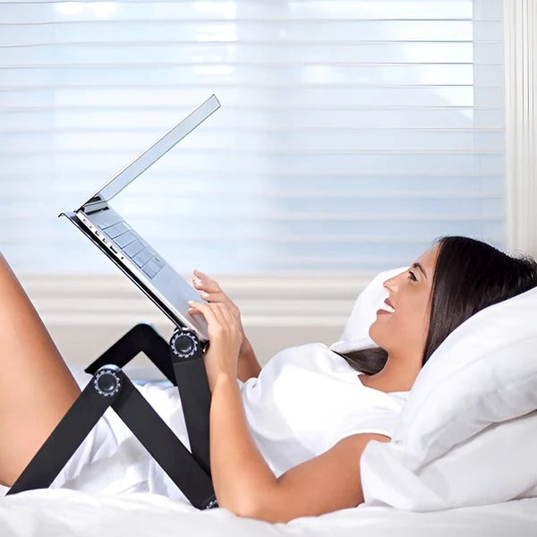 Versatile Adjustable Laptop Stand for Home and Office Use